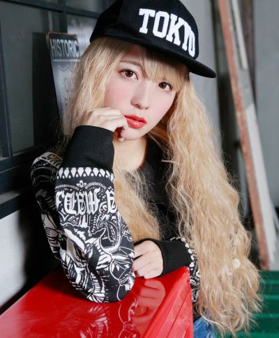 ★数量限定★ゴスロリオールウィッグ【フワフワロング】A-351-TCM耐熱クリームミルクティー再販