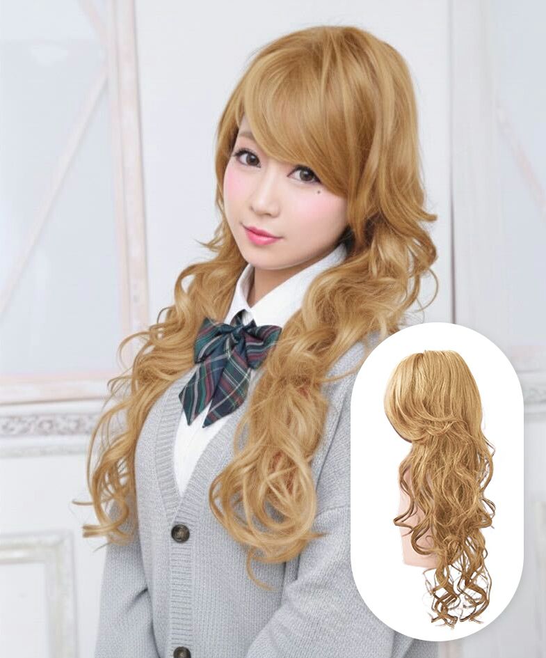 ★数量限定★ハーフキャップ【姫盛りロングカール】J-808再販