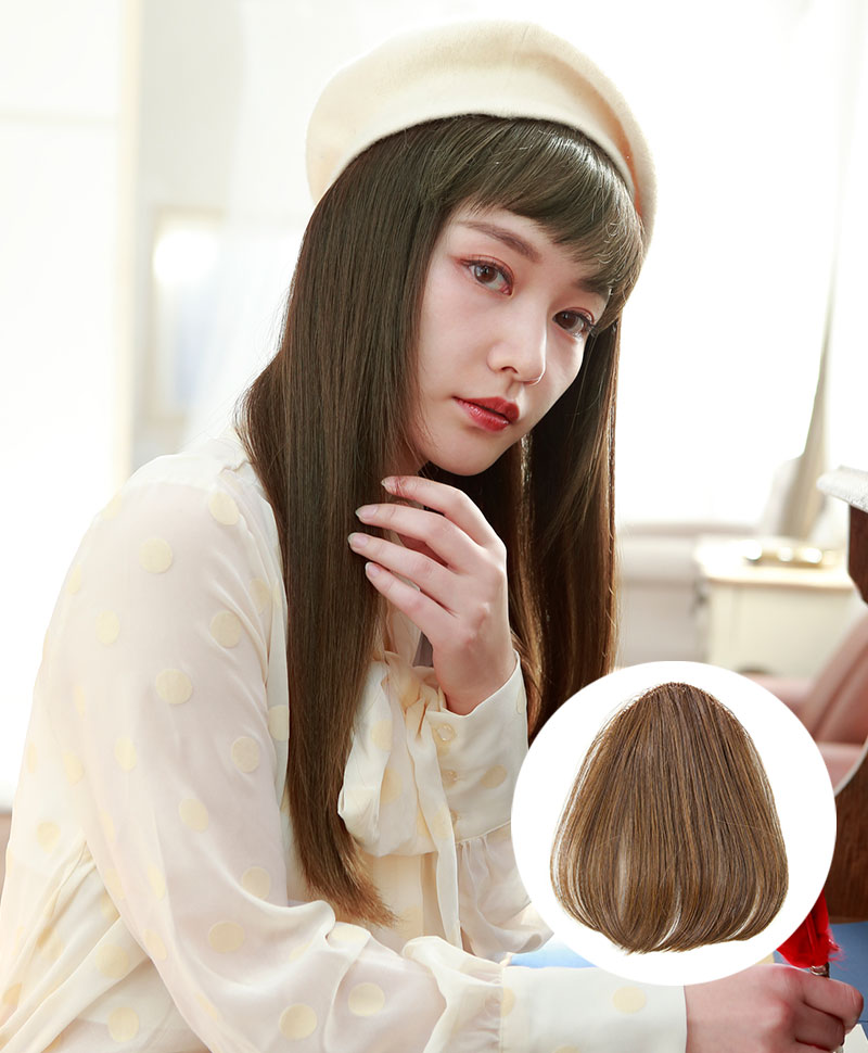 ふんわり総手植え前髪ウィッグ【フルバング】FX-100