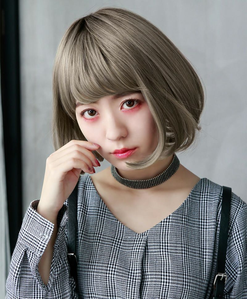 フォンテーヌ ウィッグ マニッシュボブ（グラデーションカラーウィッグ  