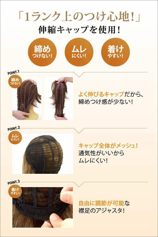 グラデーションカラーウィッグ【ホイップカールロング】CTA-100