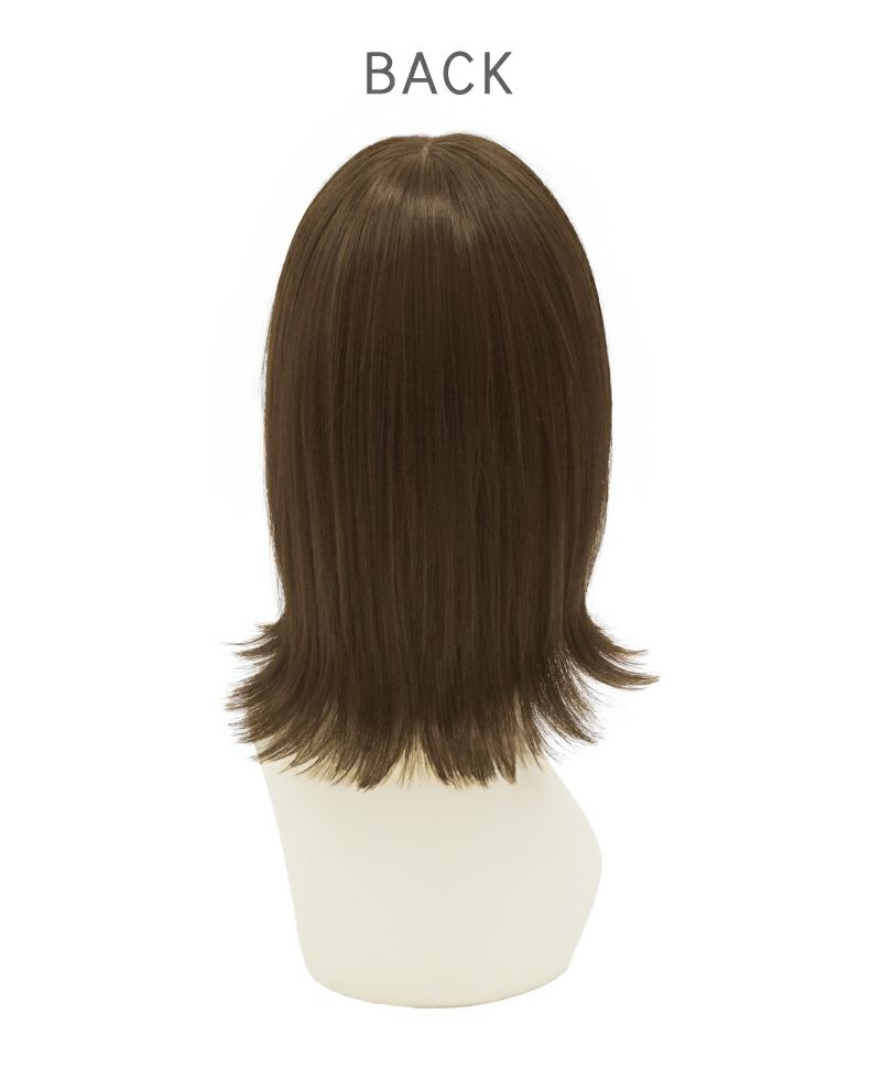 帽子ウィッグ（フィット）【外ハネボブ】 品番BO-13耐熱 バック