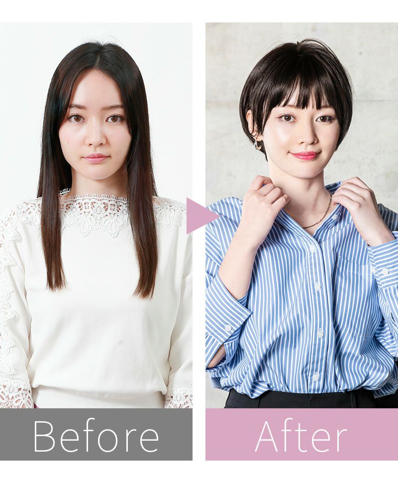帽子ウィッグ（フィット）【ラウンドマッシュ】 品番BO-14耐熱 Relax・Fitの比較画像