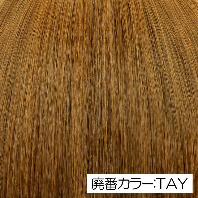 【30%OFF】ふんわり総手植え前髪ウィッグ【フルバング】FX-100-TAY 耐熱アッシュイエロー