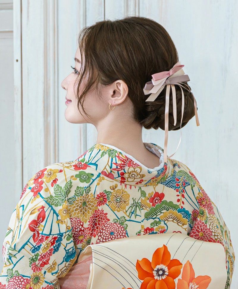 【公式サイト限定】和装クリップ【みつあみシニヨン】CP-02 耐熱 カラー TDB:耐熱ダークブラウン 2