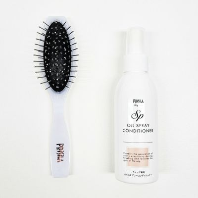 オイルスプレー SP,ウィッグ専用ブラシ BR-01