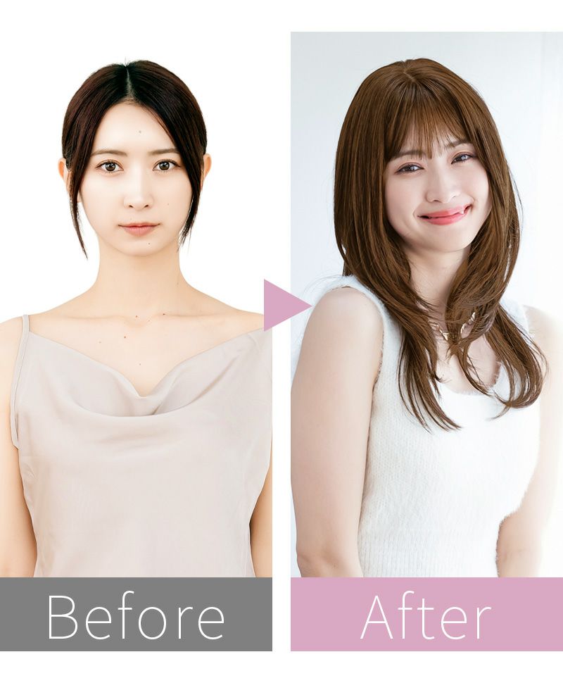 SサイズとMサイズが発売中！Sサイズは子供にも医療にもおススメ！　【公式サイト限定】PRISILA Limi手植えオールウィッグ(人毛ミックス)