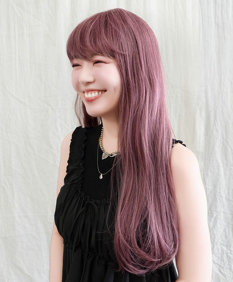 【数量限定につき在庫限り】カラーウィッグ【ピュアストレート】CTA-683-TDP　イメージ1