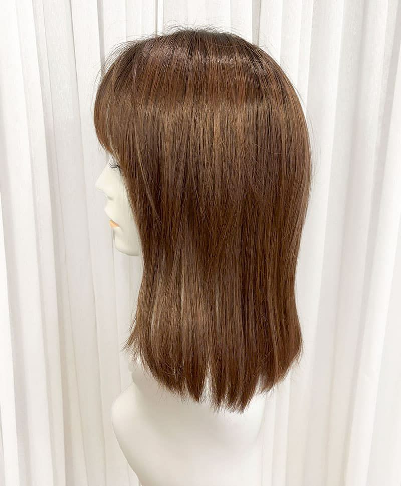 【WEBスペシャル限定一点もの】帽子タイプのオールウィッグ【ボブ】UMEDA-919-GTDM耐熱グラデデイリーマロン【梅田サロンカットウィッグ】