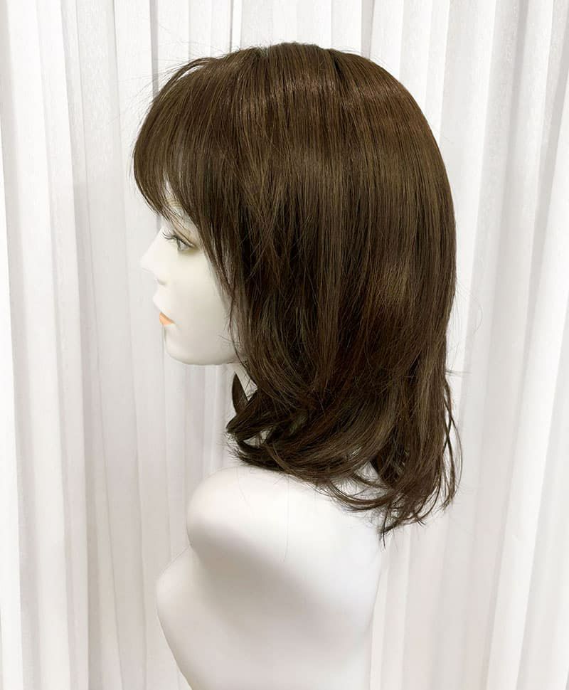  【WEBスペシャル限定一点もの】帽子タイプのオールウィッグ【ボブ】UMEDA-920-TDB耐熱ダークブラウン【梅田サロンカットウィッグ】
