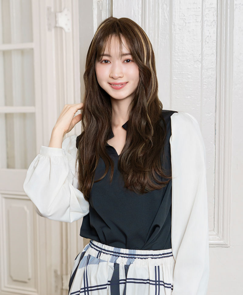 ちょびっと白髪隠しウィッグ【スタンダードタイプとロングタイプ】ST-012