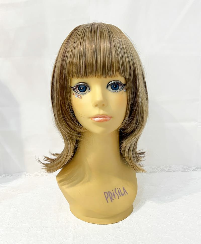 【WEB限定一点もの】【原宿店カットウィッグ】マシンメイドオールウィッグ【ボブ】PRIHARA-001-THB(カスタムアレンジ)