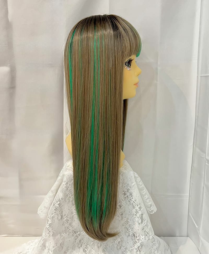 【WEB限定一点もの】【原宿店カットウィッグ】マシンメイドグラデーションオールウィッグ【ロング】PRIHARA-002-CTOG(カスタムアレンジ)