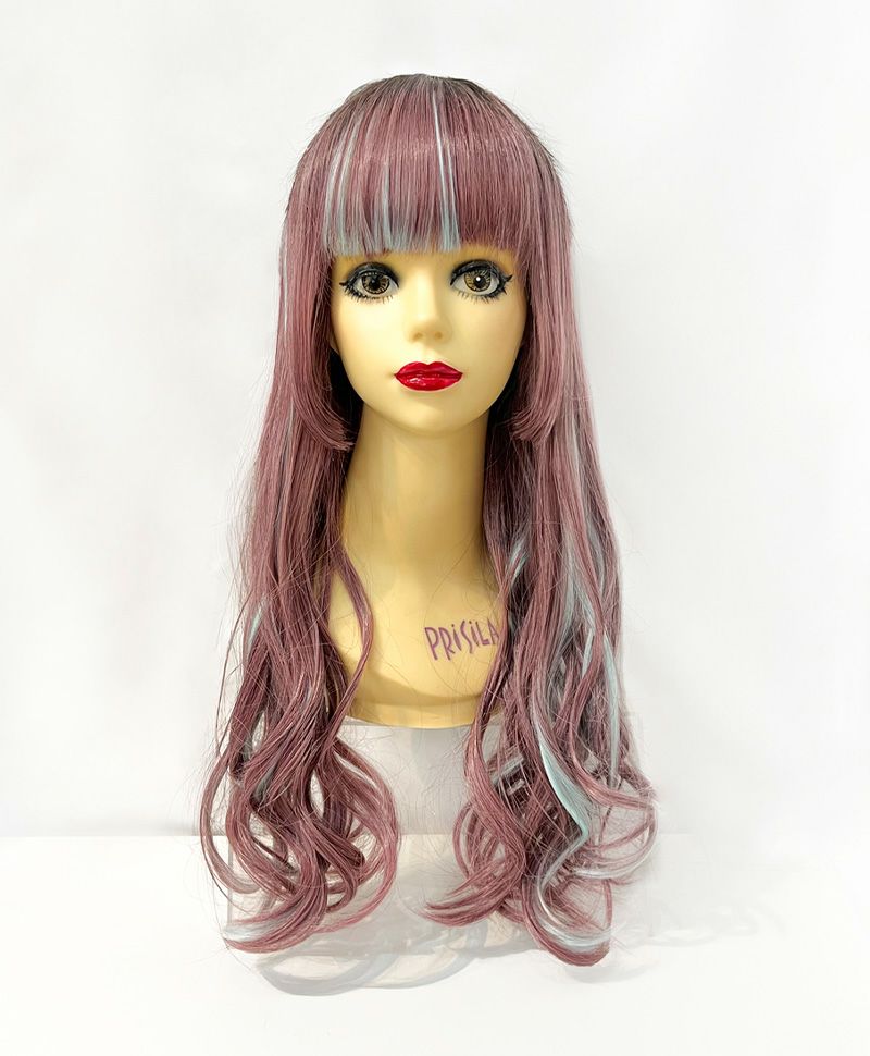  【WEB限定一点もの】【原宿店カットウィッグ】マシンメイドグラデーションオールウィッグ【ロング】PRIHARA-020-CTDP(カスタムアレンジ)
