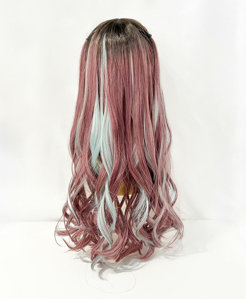  【WEB限定一点もの】【原宿店カットウィッグ】マシンメイドグラデーションオールウィッグ【ロング】PRIHARA-020-CTDP(カスタムアレンジ)