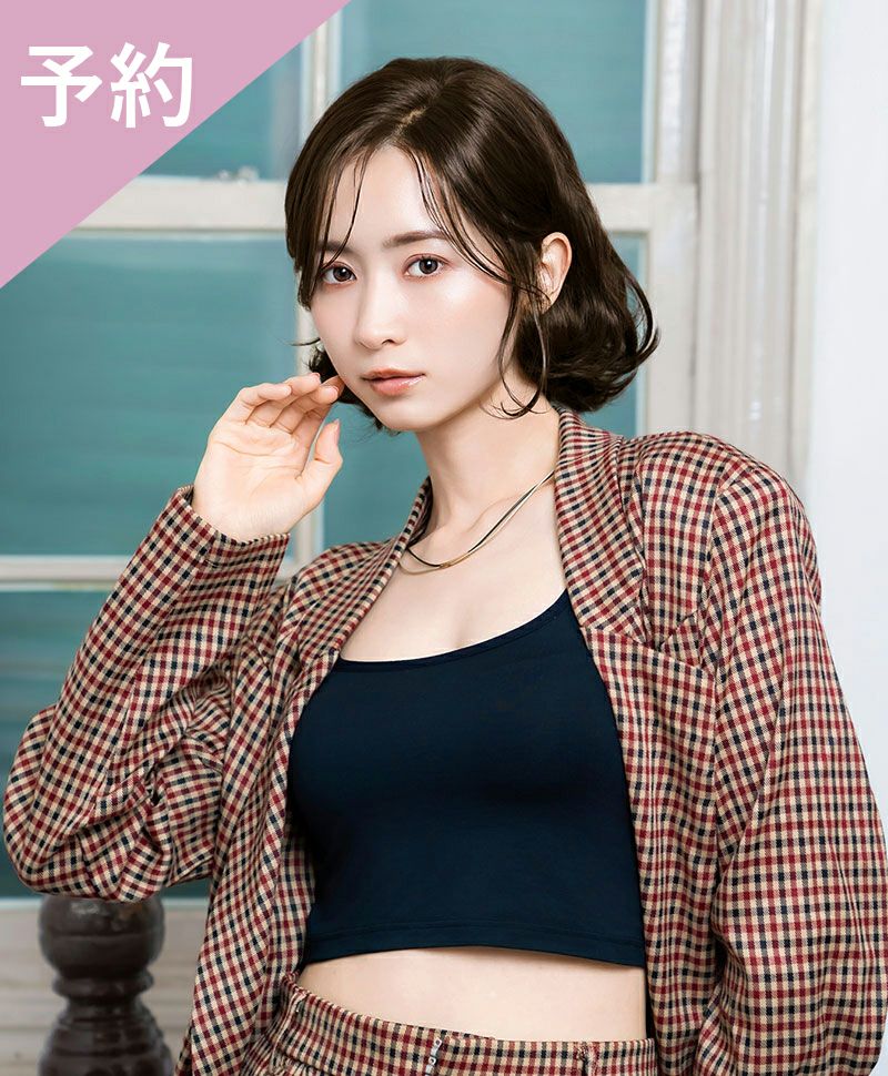 【予約商品】PRISILA Limi手植えオールウィッグ(人毛ミックス)【ミレーヌウェーブボブ】LA-008