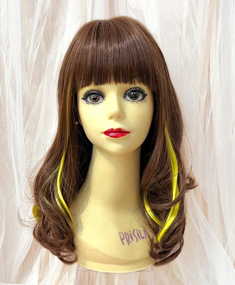 【WEB限定一点もの】【原宿店カットウィッグ】マシンメイドオールウィッグ【ミディアム】PRIHARA-031-TDM(カスタムアレンジ)