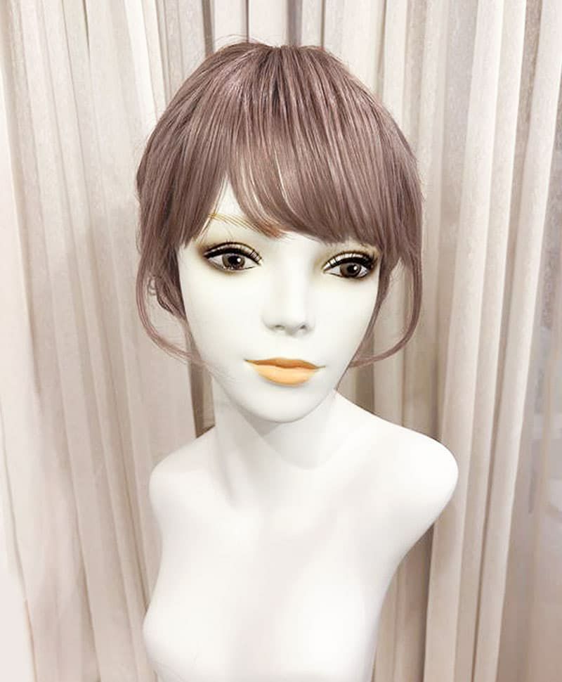  【WEB限定一点もの】マシンメイドグラデーションオールウィッグ【ロング】UMEDA-951-CTGL耐熱グレーラベンダー（アレンジ）【梅田サロンカットウィッグ】